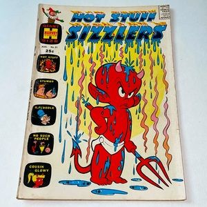 VINTAGE HOT STUFF SIZZLERS SILVER AGE Harvey Comics August #21 1965